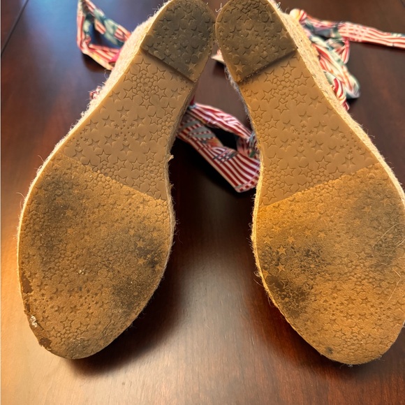 Vintage Havana Platform Espadrille Wedge Sandals - Picture 7 of 8